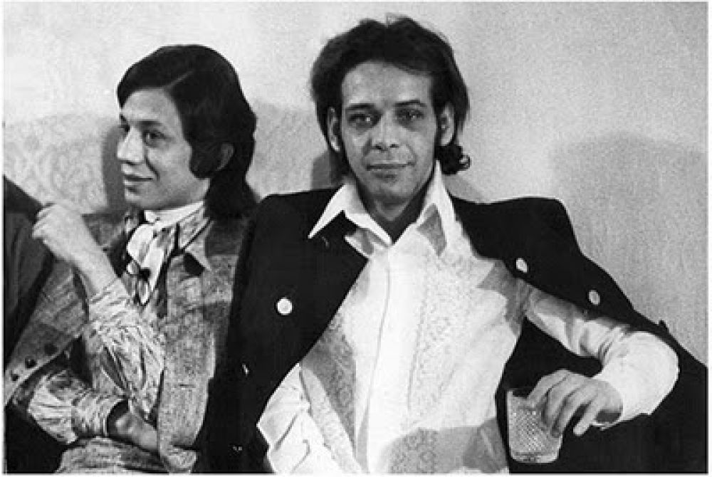 Com seu arqui-inimigo Clodovil Hernandez
