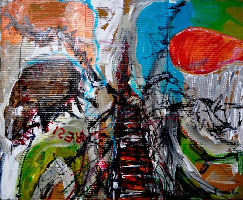 Fernando Rosa na Exposição 'VESTÍGIOS'