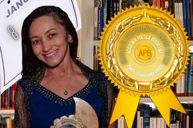 SEGUNDA POÉTICA com a poeta cearense, membro da Academia Poética Brasileira, Esmeralda Costa.