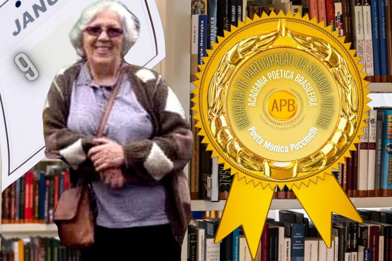 TERÇA-FEIRA: Monica Puccinelli na Semana Literária da Academia Poética Brasileira﻿