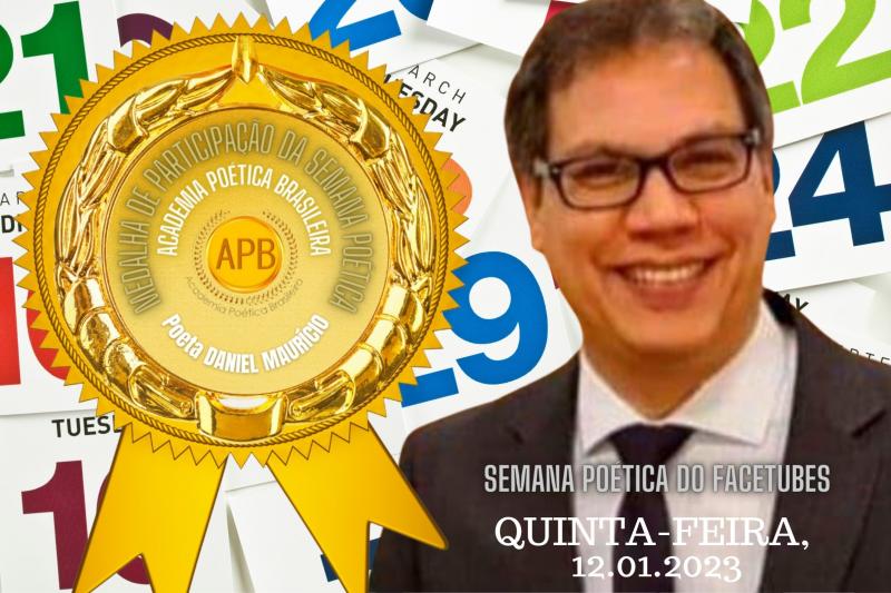 SEXTA-FEIRA - Confrade Daniel Maurício (APB/PR) participa em grande estilo da Semana Literária do Facetubes