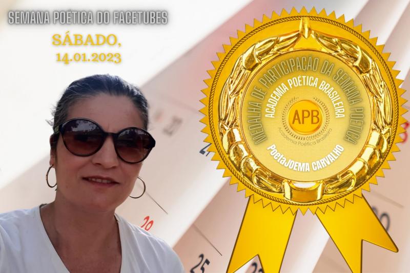 SÁBADO POÉTICO: poeta, imortal APB, Joema Carvalho. 