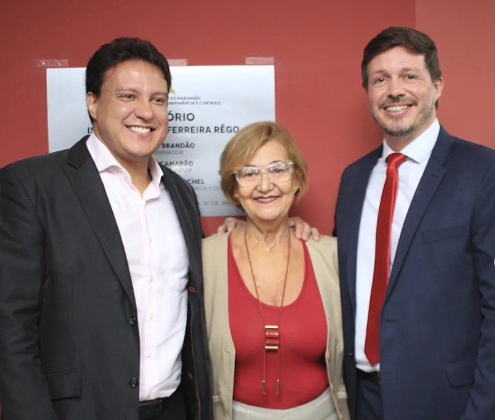 A inauguração do auditório Isabel Almeida Ferreira Rêgo, na sede da Secretaria de Transparência e Controle do Maranhão