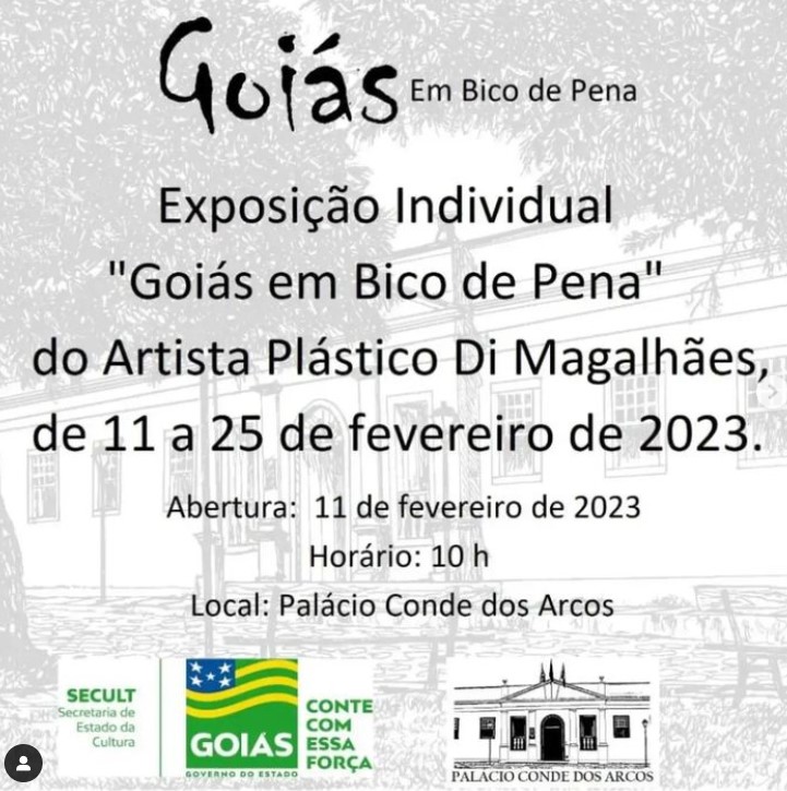 Exposição do grande artista DI MAGALHÃES: 