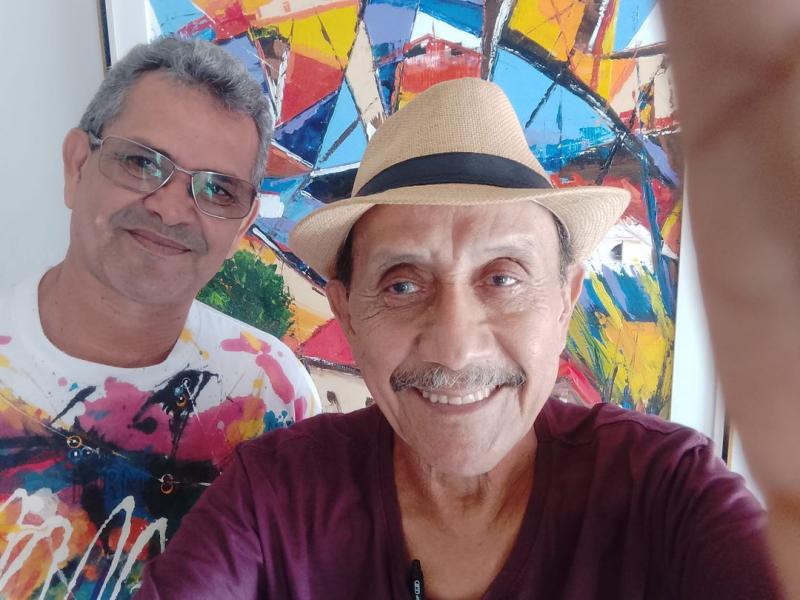VISITA AO ATELIÊ DO GRANDE ARTISTA PLÁSTICO, BETO LIMA