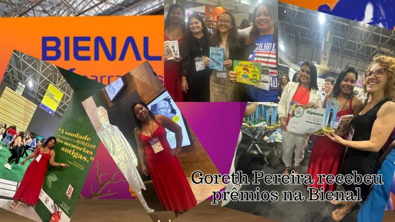 O sucesso e a glória da cordelista e poeta Goreth Pereira na 40 Bienal Internacional do Livro do Rio de Janeiro/2023