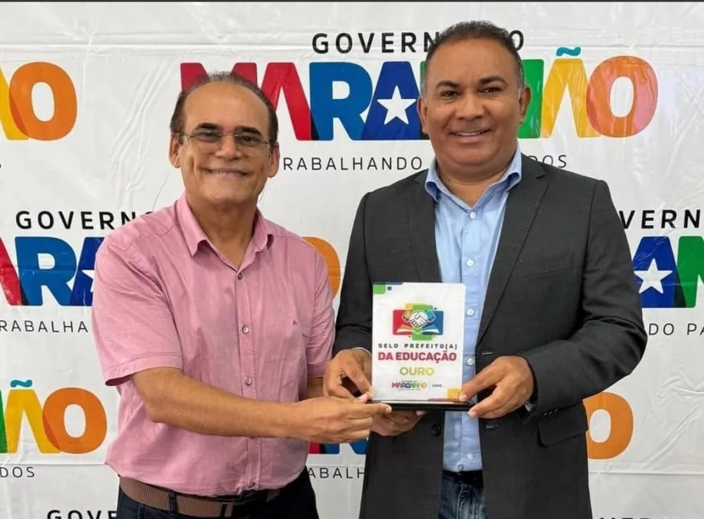 Prefeito maranhense recebe “Prêmio Prefeito da Educação – Selo Ouro no Maranhão”