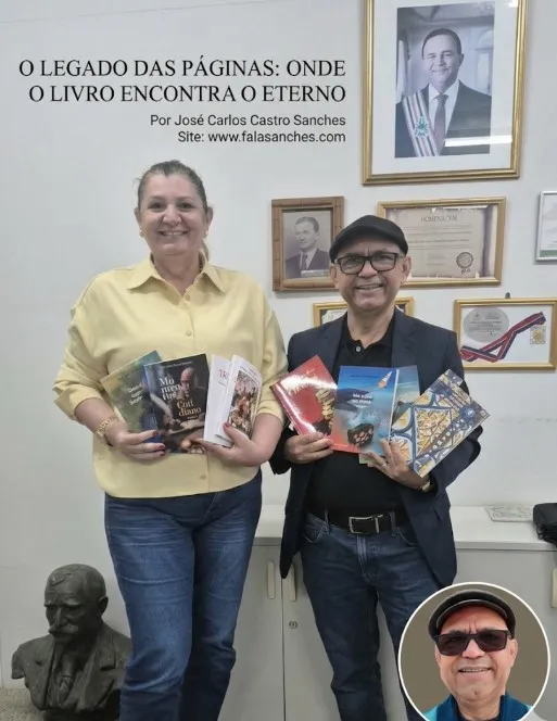 O LEGADO DAS PÁGINAS: ONDE O LIVRO ENCONTRA O ETERNO