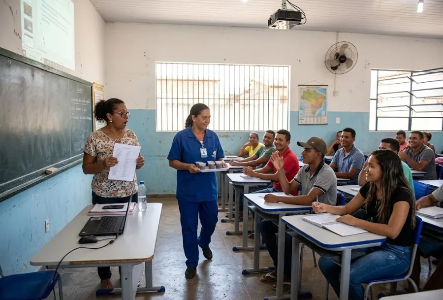 Dino de Alcântara: “CHAMADA NA SALA DE AULA”