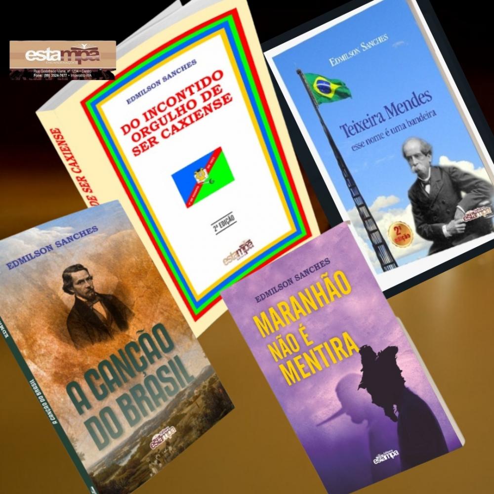 Escritor maranhense Edmilson Sanches tem livros relançados pela Editora Estampa