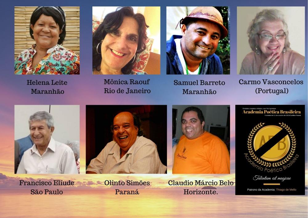 Uma homenagem aos amigos, confrades e confreiras, que subiram os degraus da imortalidade