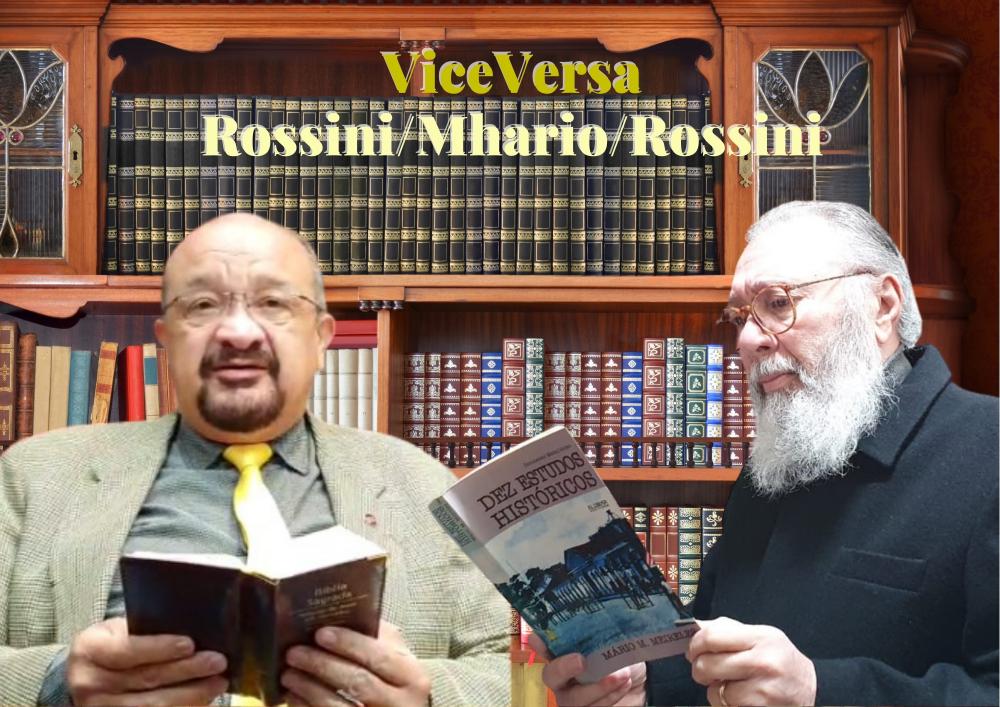 Rossini Corrêa, aplaudido maranhense, com o jornalista Mhario Lincoln