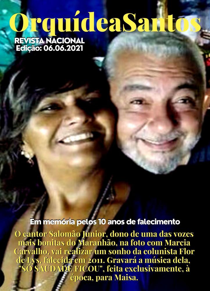 Especial: Orquídea Santos em mais uma Revista Nacional de entretenimento e sociedade.