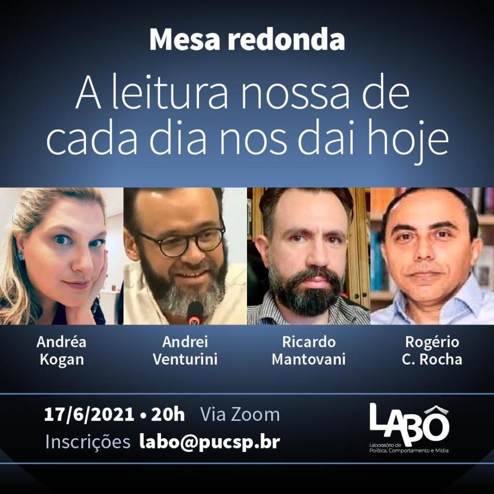 Filósofo e poeta maranhense Rogério Rocha convidado para Mesa Redonda Nacional