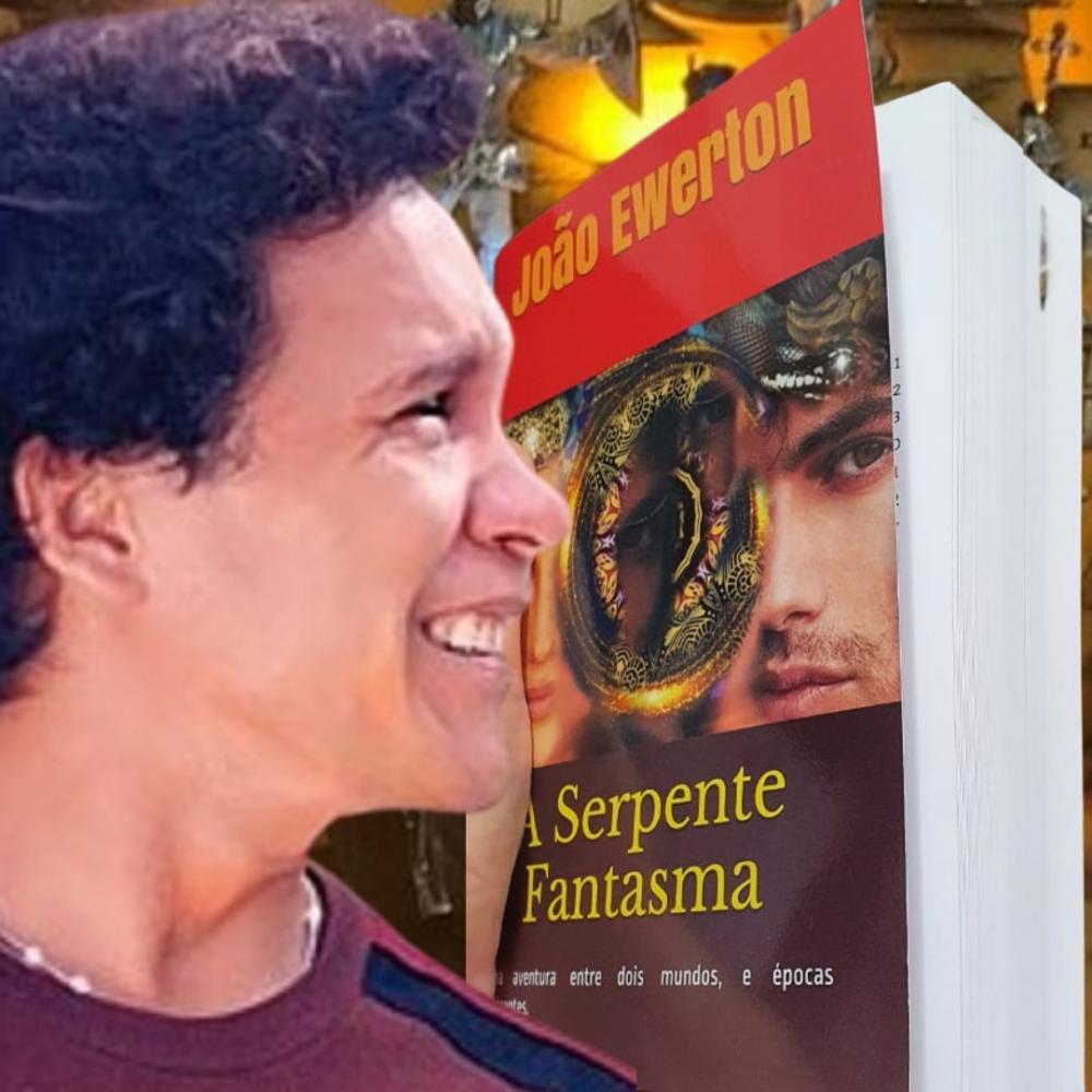 Autor maranhense lança A SERPENTE FANTASMA pela AMAZON e ganha leitores de vários países