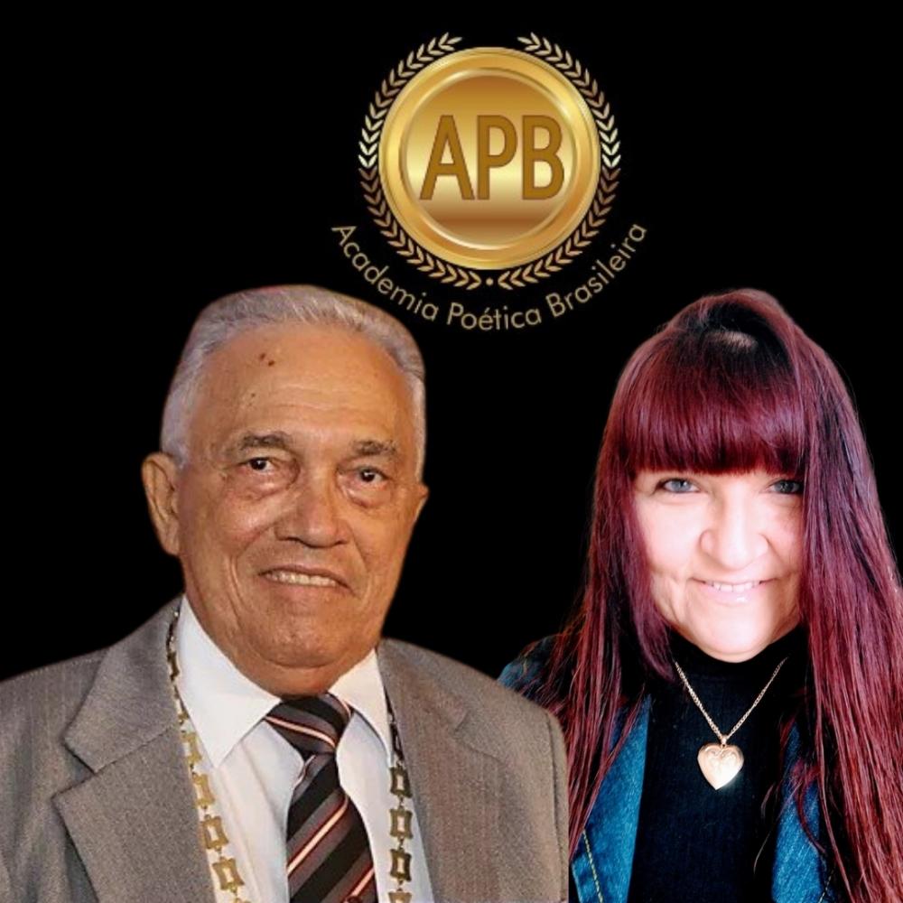 Edomir de Oliveira, vice-presidente nacional da APB, empossa a imortal LINDA BARROS