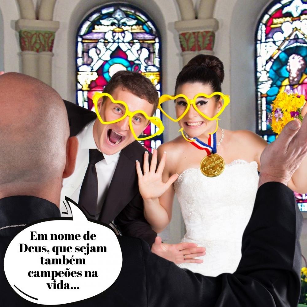 Que tal ler sobre um casamento olímpico? É a crônica do professor Edomir Martins de Oliveira