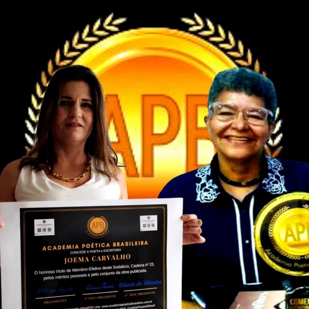 Poeta, escritora e militante cultural toma posse na Academia Poética Brasileira. Imortal Luiza Cantanhede a recebe