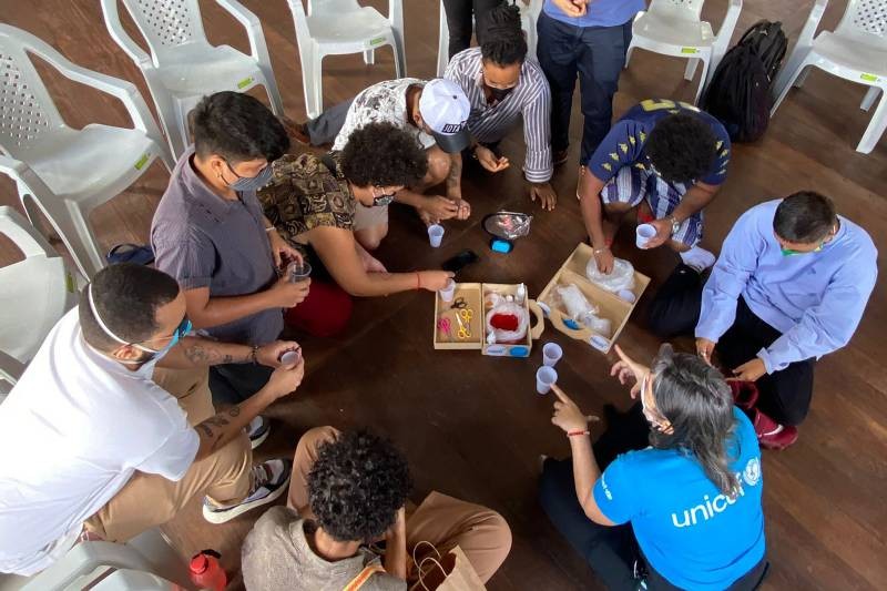Sejudh participa de roda de conversa sobre dignidade menstrual para homens trans