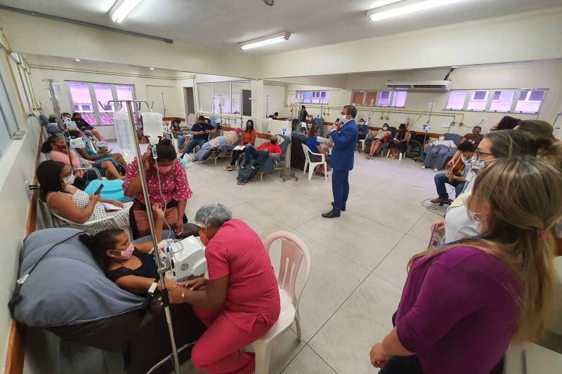 Enfrentamento à violência contra a mulher é abordado no Ophir Loyola