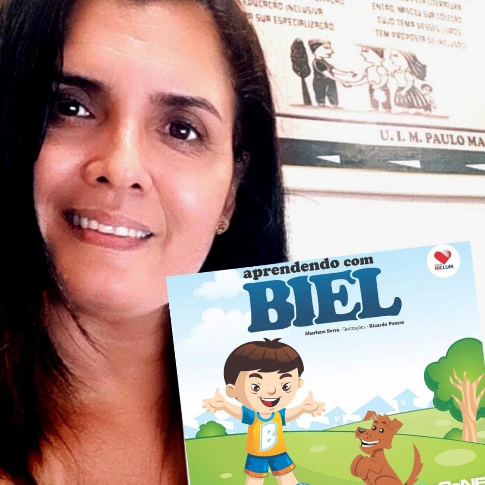 Escritora Sharlene Serra e o Dia Internacional da Síndrome de Down e da Poesia