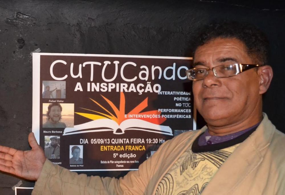Poetas, escritores e amigos homenageiam Geraldo Magela, a luz no fim do túnel para quem precisava versar..