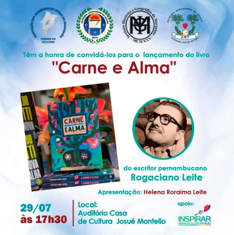 Livro “Carne e Alma”, de Rogaciano Leite, pai do repentismo no Brasil, ganha edição especial 