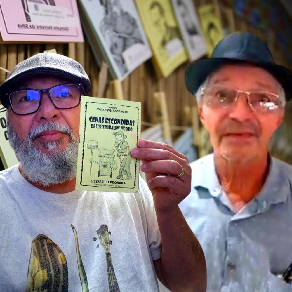 Cearense com nome francês é um dos recordistas na produção de Cordel, em Fortaleza