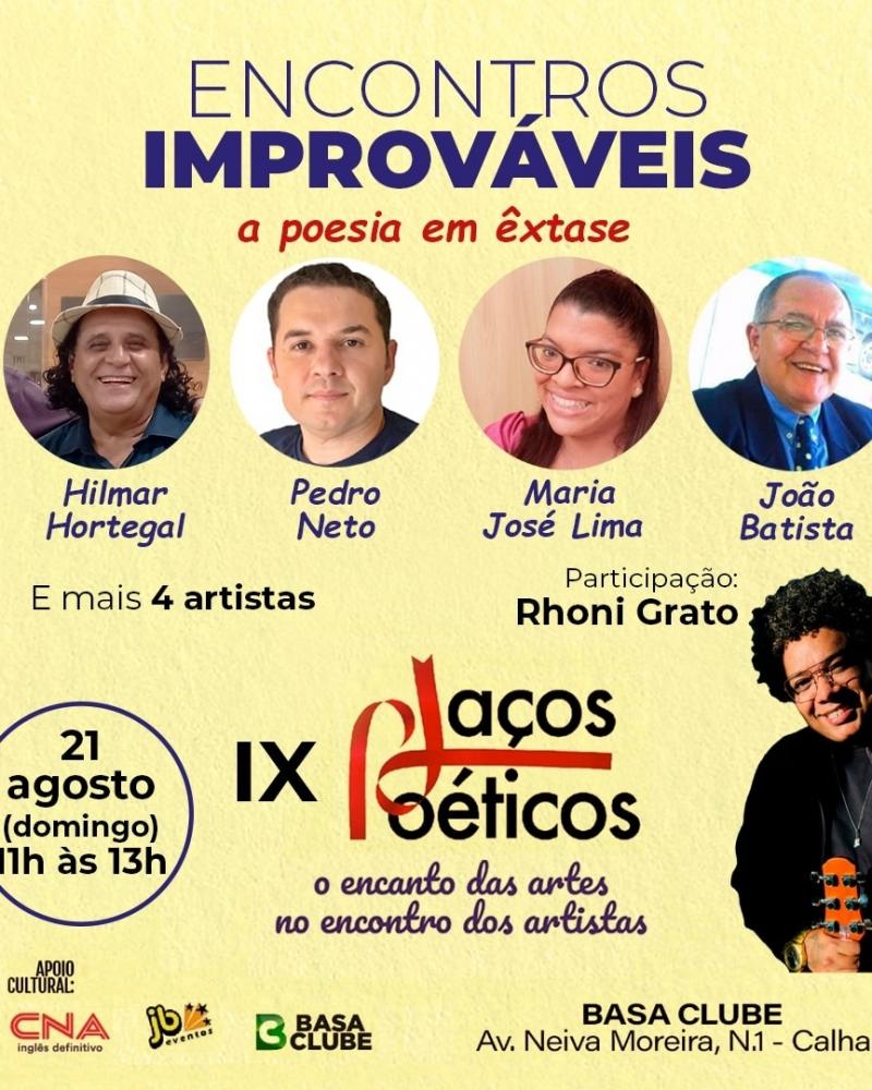Laços Poéticos, o encanto das artes no encontro dos artistas 
