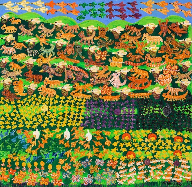 Mostra inédita reúne obras de Antônio Poteiro em Goiânia