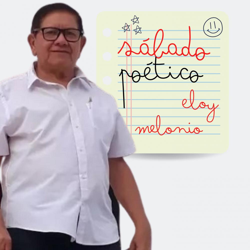 Poeta Eloy Melonio participa do Sábado Poético com três produções inéditas