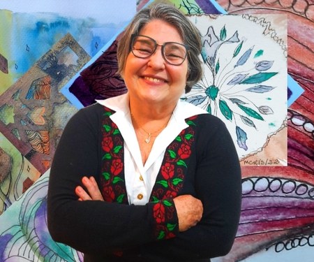 Maria Cristina Mortean inaugura exposição virtual do novo Facetubes