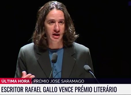 O brasileiro Rafael Gallo é o vencedor da 12ª edição do Prêmio José Saramago