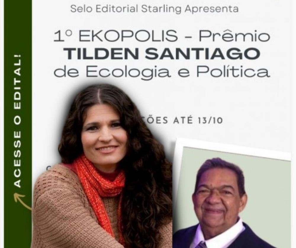 1° EKOPOLIS. Prêmio Tilden Santiago de Ecologia e Política. Categoria Prosa