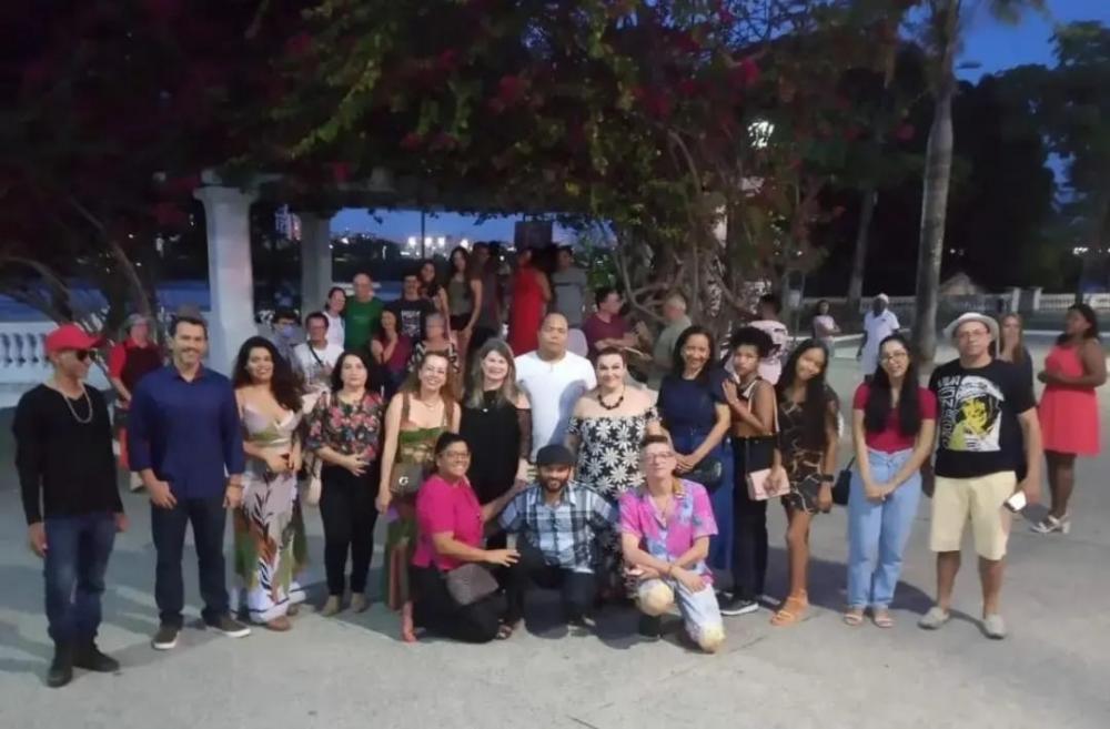 Joizacawpy Costa participa de evento poético no Coreto Cultural, em S.Luís do Maranhão