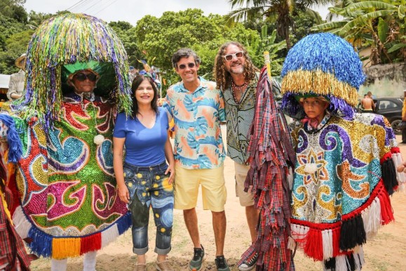 Priscila Krause prestigia a cultura popular no 31º Encontro Estadual de Maracatus de Baque Solto de Pernambuco