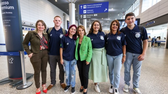 Alunos da Escola Frei Plácido, de Bagé, viajam aos EUA para participar de evento da Nasa