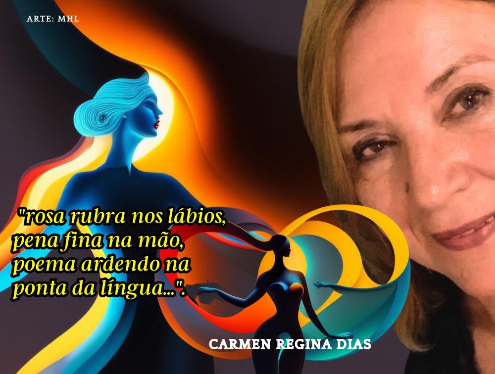 Sábado Poético com Carmen Regina Dias, da Academia Poética Brasileira