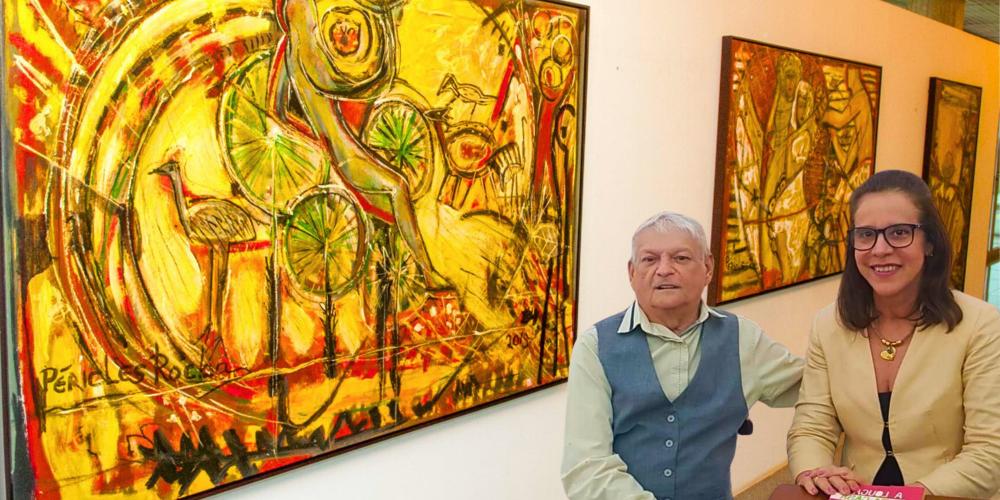 Péricles, um dos gênios populares da pintura no Maranhão e sua parceria com Silvânia Tamer