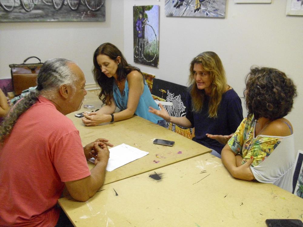Exclusivo: um encontro Histórico com três principais nomes das artes do Paraná: 