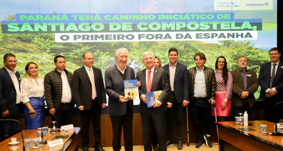 Paraná deu importante passo para intituir o Caminho Iniciático de Santiago de Compostela