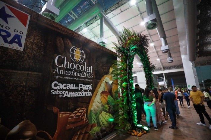 Festival de chocolate e flores do Pará já recebeu mais de 70 mil visitantes
