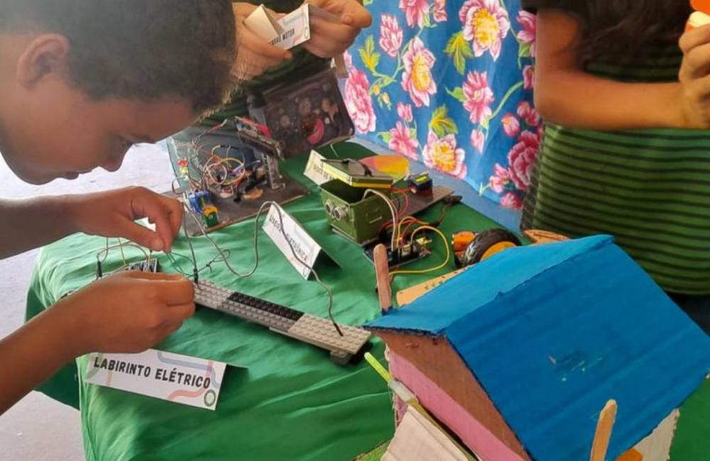 Robótica sustentável é tema de mostra da rede estadual em Santa Bárbara do Pará