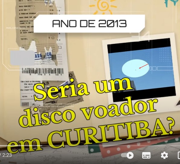 Será que naves alienígenas povoam os céus da Cidade de Curitiba? A casuística é realmente forte na região?
