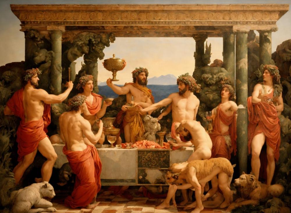 Será que há alguma semelhança entre os Bacanais em Roma, em homenagem ao deus Baco e o Carnaval brasileiro?