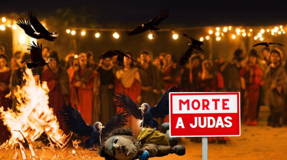 Sábado de Aleluia: alguém parou para refletir sobre a violência na tradição de malhar o Judas?