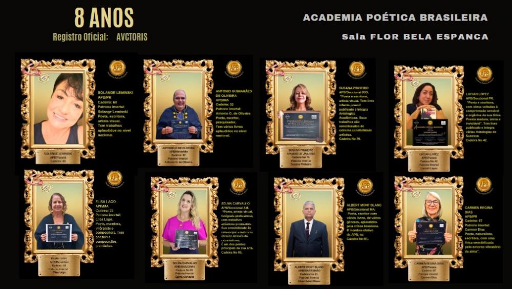 A Academia Poética Brasileira homenageia Florbela Espanca em uma de suas salas