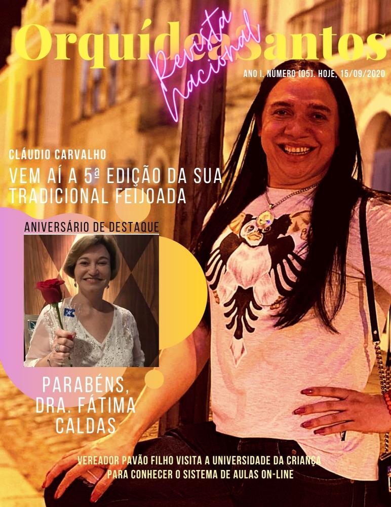 Muitas novidades na Revista Nacional de Orquídea Santos