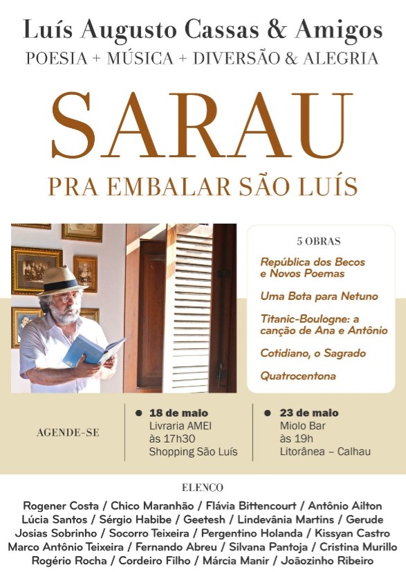 Uma nova era de ouro lírico que começou com "República dos Becos", continua com Luis Augusto Cassas