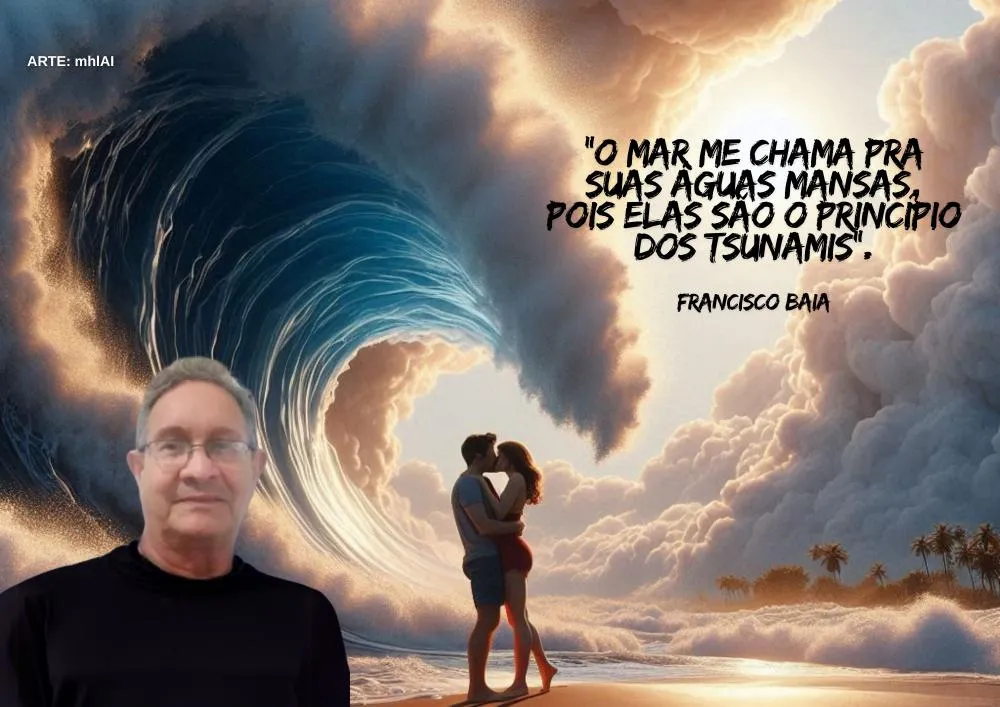 A poesia tsunâmica do poeta acadêmico APB, Francisco Baia, seccional MA